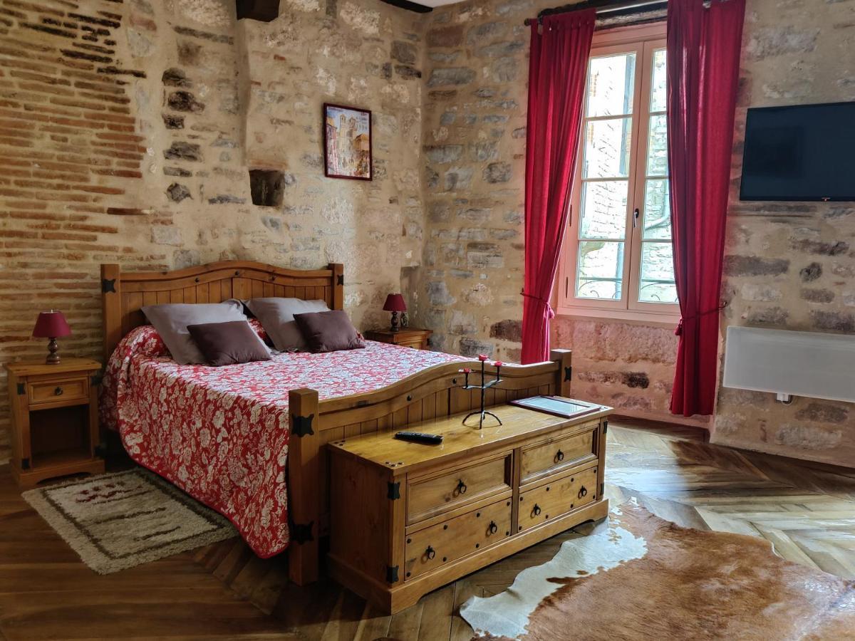 Chambres d'hôtes l'Escuelle des Chevaliers Cordes-sur-Ciel Exterior foto